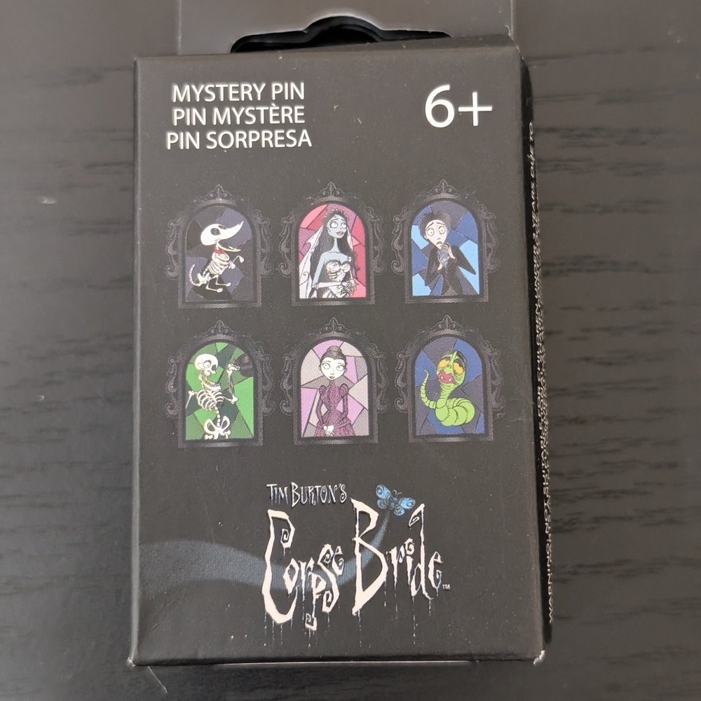 Loungefly Tim Burton's Corpse Bride Mystery Pin Blind Box